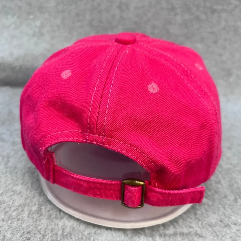 Chill Vibes Womens Pink Unbranded Baseball Cap Adjustable Dad Hat OSFM
